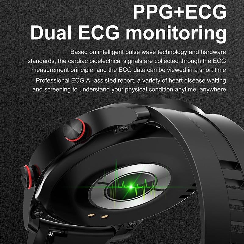 HW20 Smart Watch ECG+PPG Smart Watch - Image 4