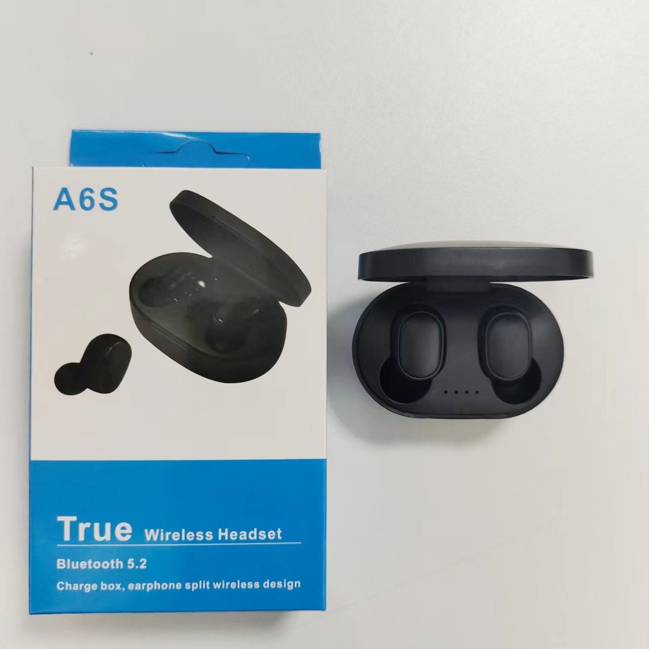 A6S Macaron Bluetooth 5.2  Earbuds Sports - Image 6