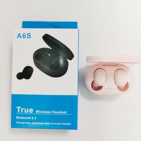 A6S Macaron Bluetooth 5.2  Earbuds Sports - Image 9