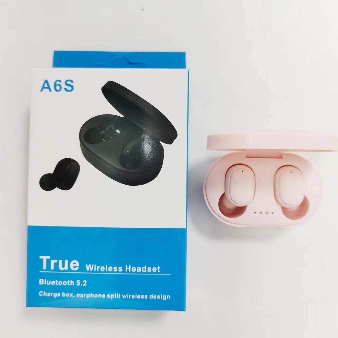 A6S Macaron Bluetooth 5.2  Earbuds Sports - Image 9