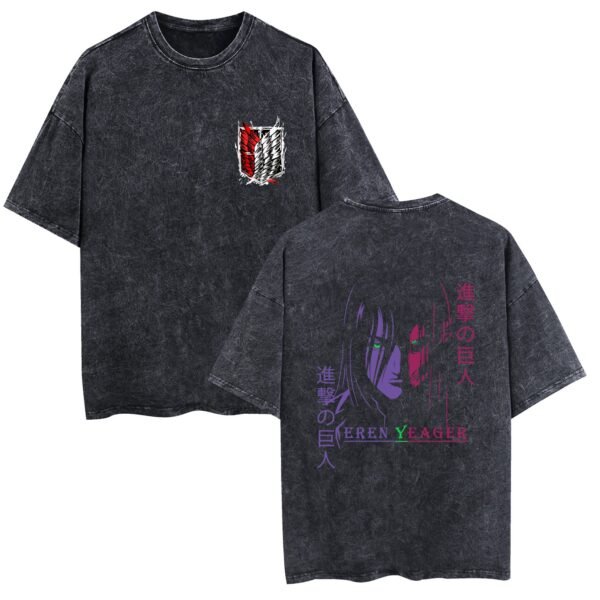 Imported Washed oversized T-Shirt for men - Image 4