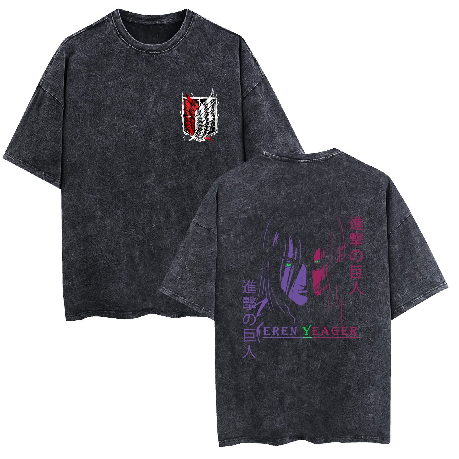 Imported Washed oversized T-Shirt for men - Image 4