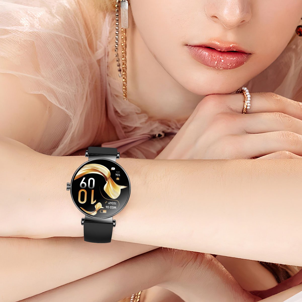 Y16 Ultra-thin AMOLED screen Smart watch - Image 5