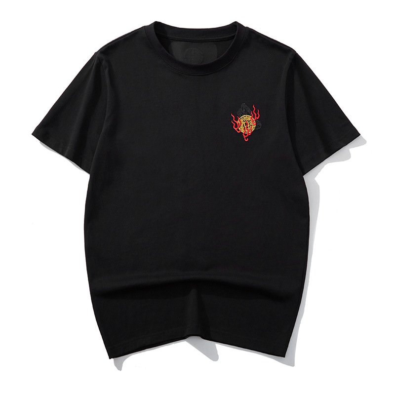 Imported round neck pure cotton oversized Men t-shirt - Image 4
