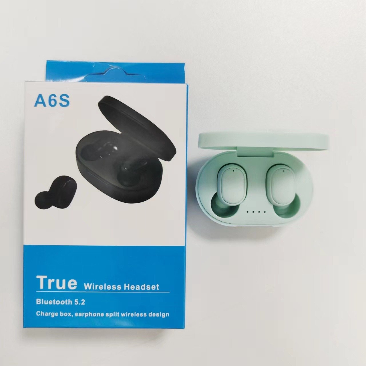 A6S Macaron Bluetooth 5.2  Earbuds Sports - Image 8