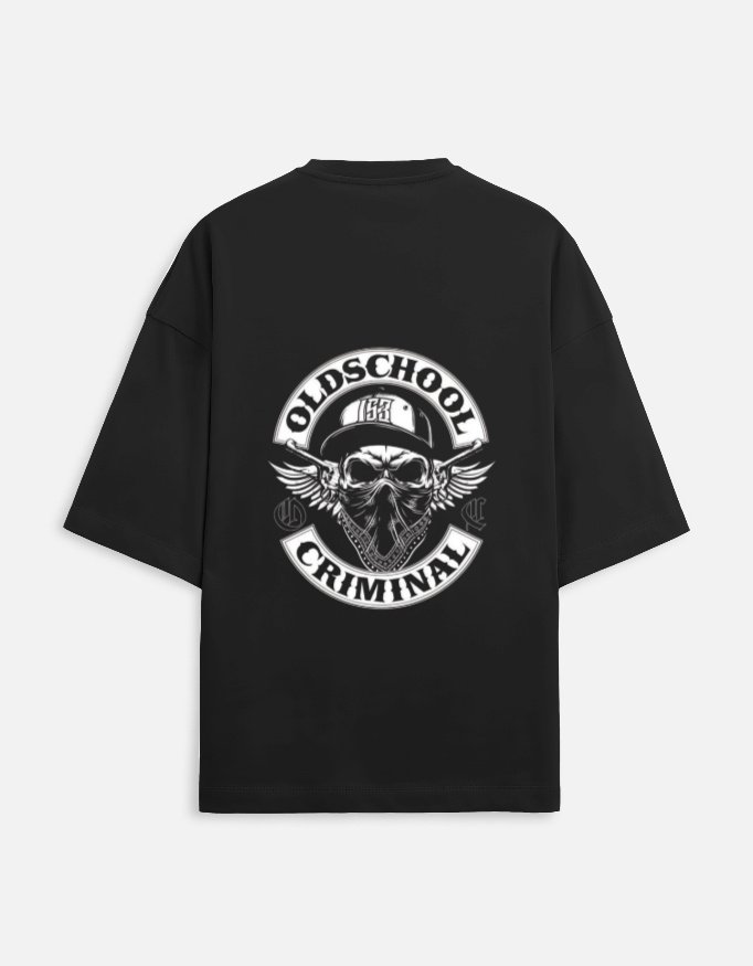 Unique18 Black Edition Oversized T-Shirt | - Image 2