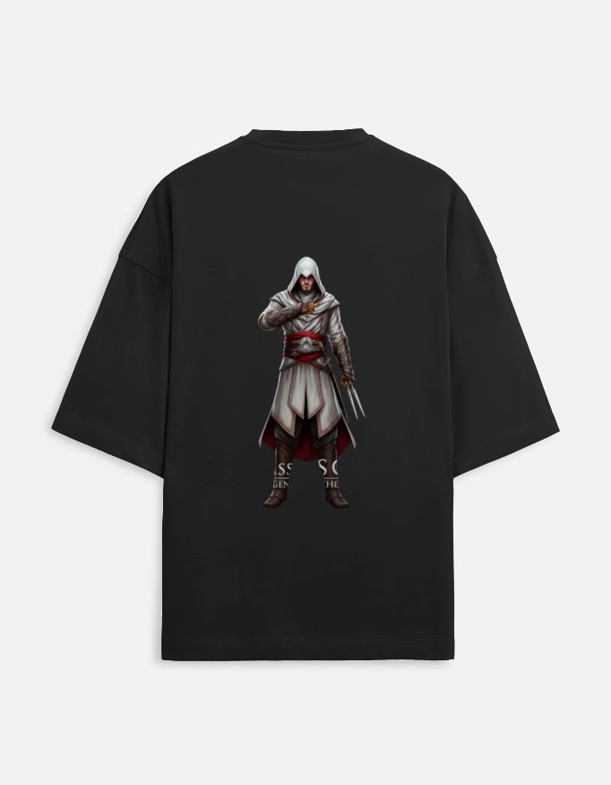 Unique18 Black Edition Oversized T-Shirt | - Image 2
