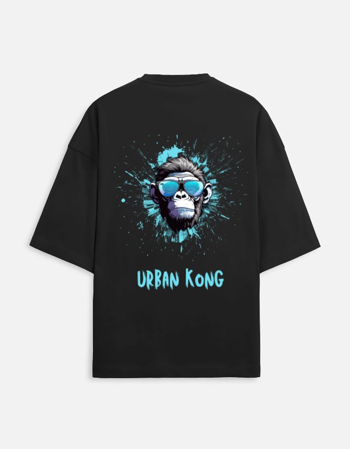 Unique18 Black Edition Oversized T-Shirt | - Image 2