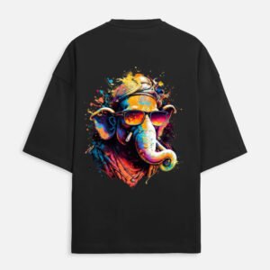 Unique18 black edition oversized t-shirt