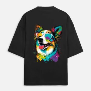 Unique18 black edition oversized t-shirt