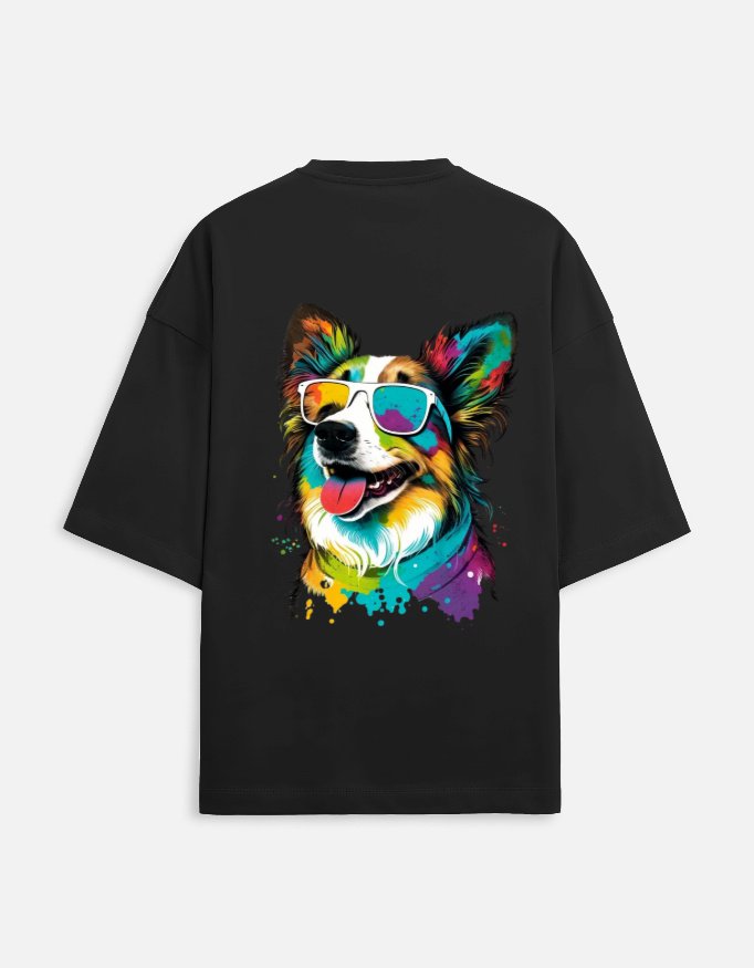 Unique18 black edition oversized t-shirt