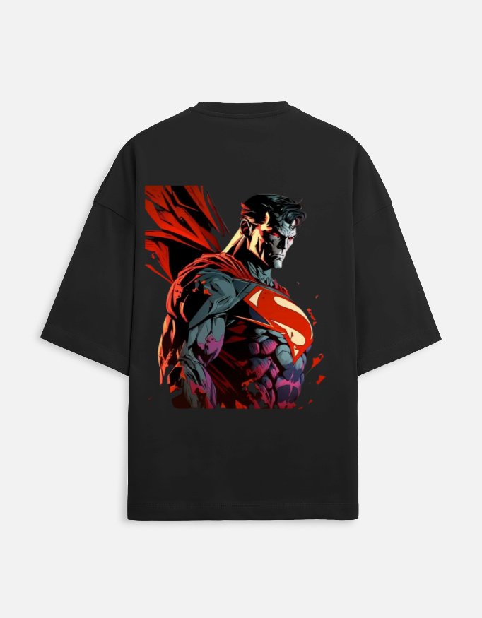 Unique18 black edition oversized t-shirt - Image 2