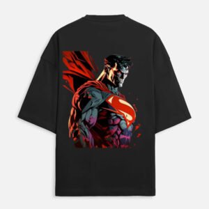 Unique18 black edition oversized t-shirt