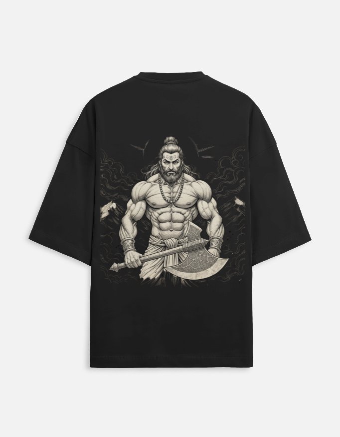 Unique18 Black Edition Oversized T-Shirt - Image 2
