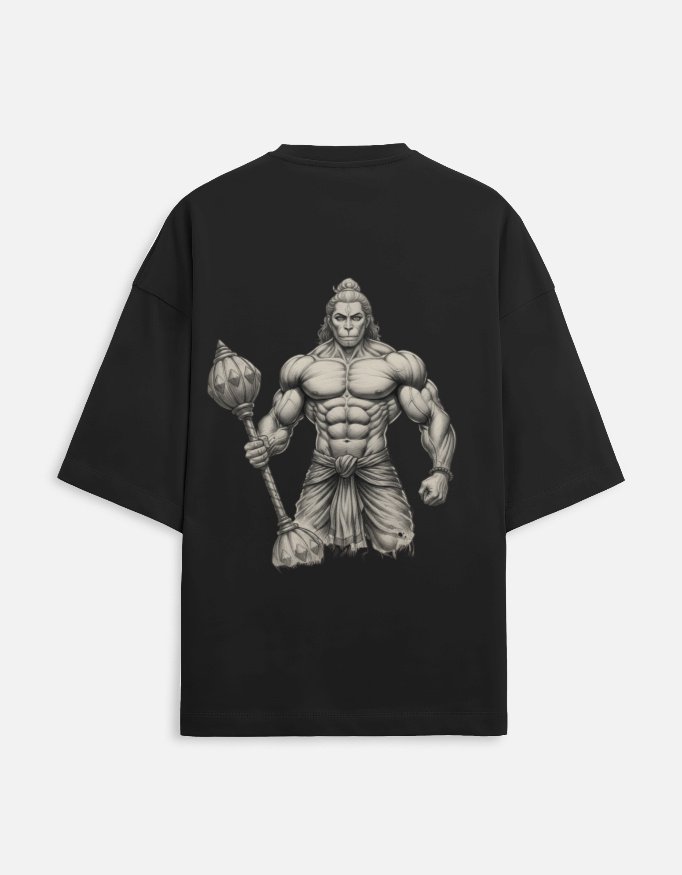 Unique18 Black Edition Oversized T-Shirt