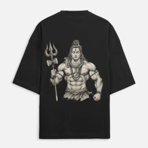 Unique18 Black Edition Oversized T-Shirt