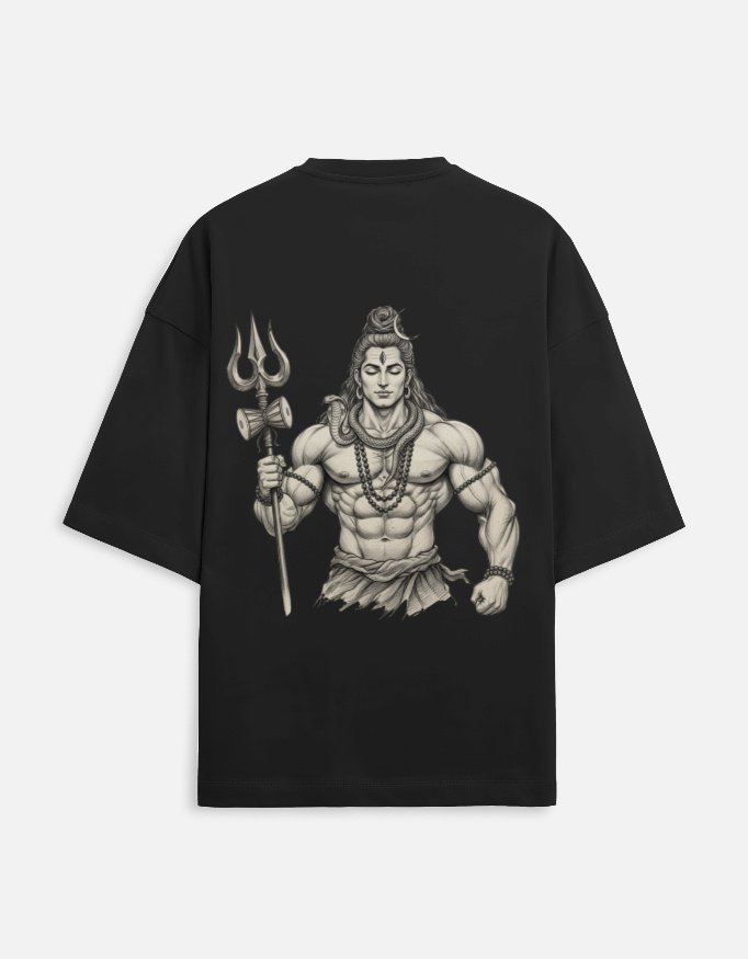 Unique18 Black Edition Oversized T-Shirt