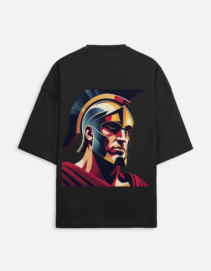 Unique18 black edition oversized t-shirt - Image 2