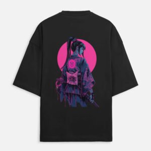 Unique18 black edition oversized t-shirt