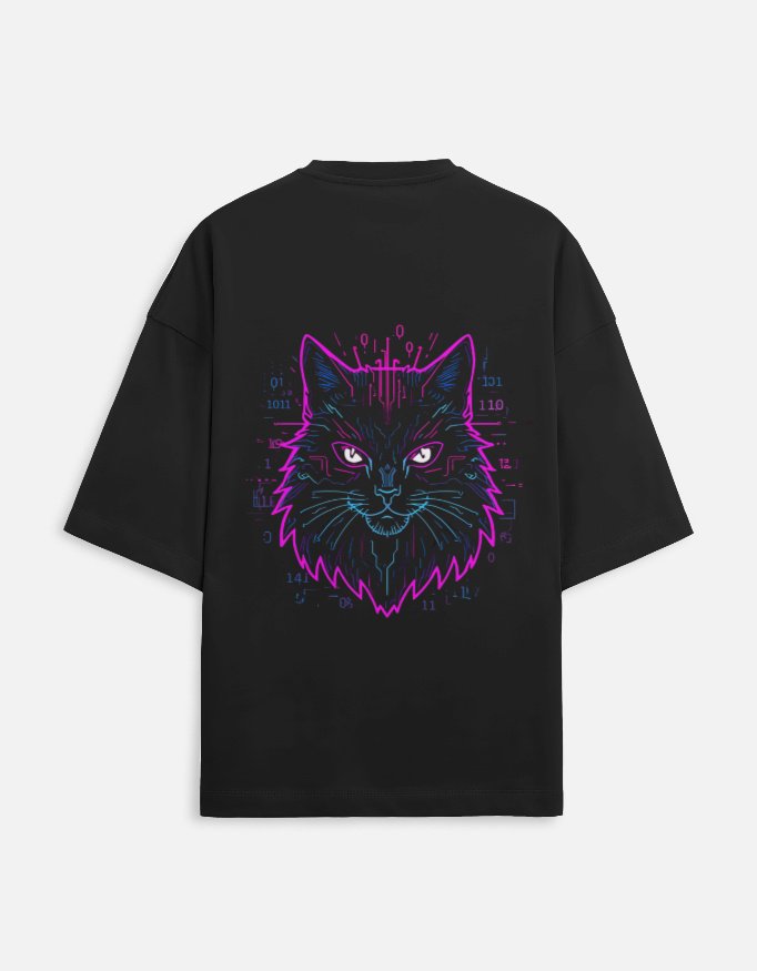Unique18 black edition oversized t-shirt - Image 2