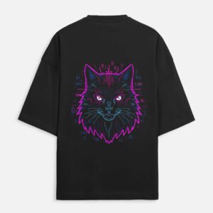 Unique18 black edition oversized t-shirt
