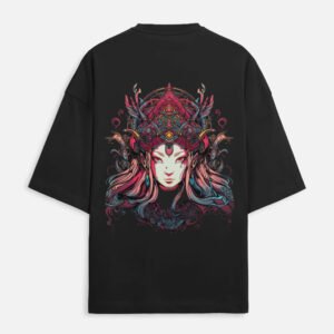Unique18 black edition oversized t-shirt