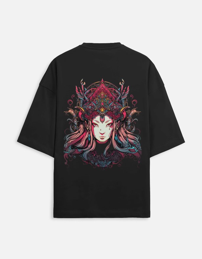 Unique18 black edition oversized t-shirt