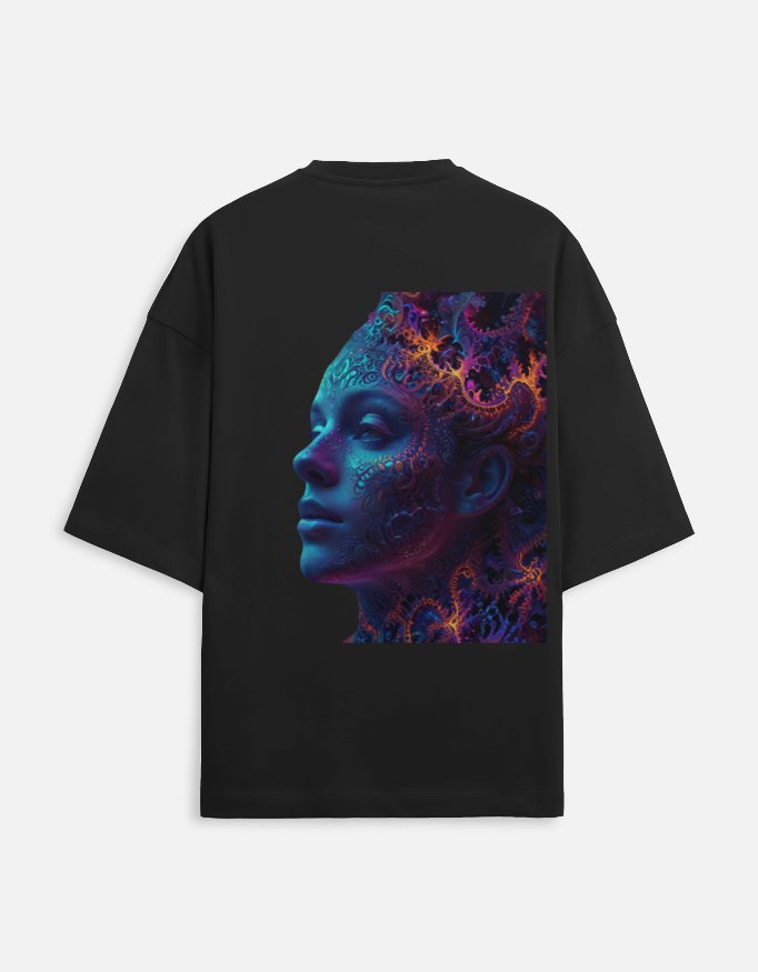 Unique18 black edition Oversized t-shirt
