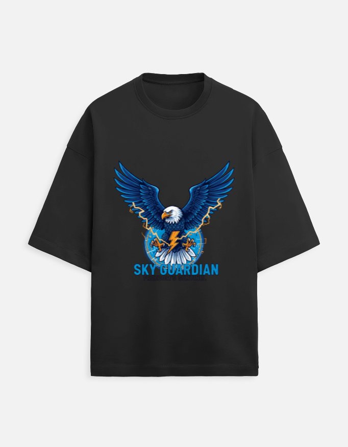 Unique18 Black Edition Oversized T-Shirt