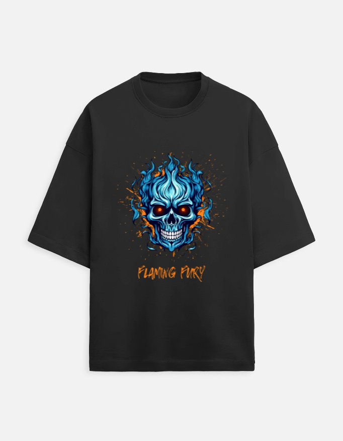Unique18 Black Edition Oversized T-Shirt - Image 3