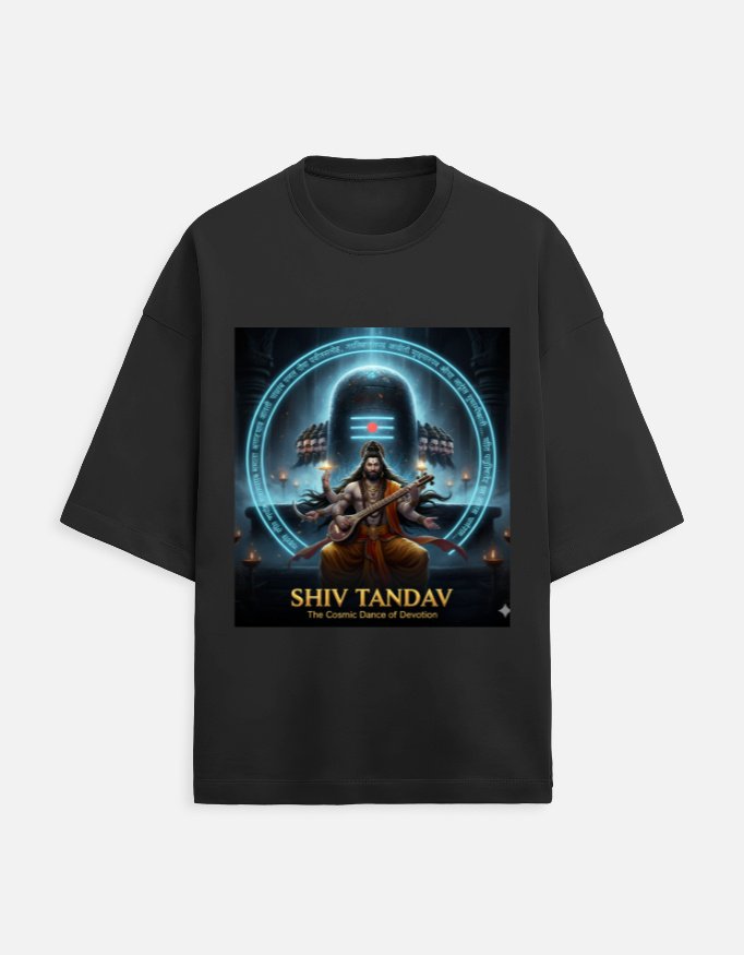 Unique18 Black Edition Oversized T-Shirt |