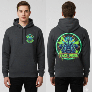 Unique18 premium oversized hoodie