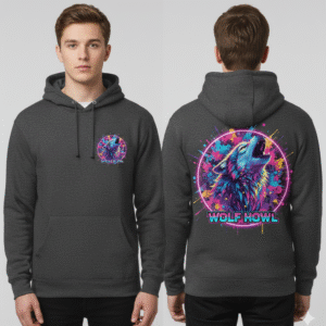 Unique18 premium oversized hoodie