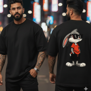 Unique18 casual oversized t-shirt