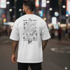 Unique18 casual oversized t-shirt