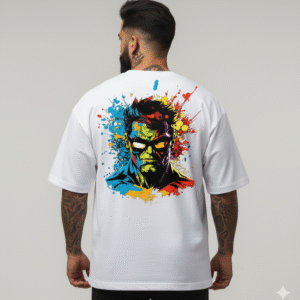 Unique18 casual oversized t-shirt