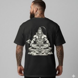 Unique18 casual oversized t-shirt SHIVA