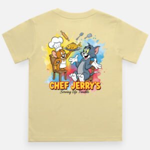Unique18 Cartoon Edition Premium T-shirt for Kids Chef jerry