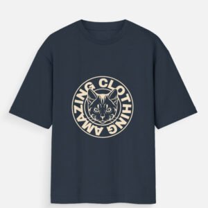 Unique18 casual oversized t-shirt for UNISEX